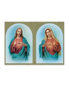 19" x 27" The Sacred Hearts Poster