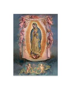 19" x 27" Our Lady of Guadalupe with Angels Poster