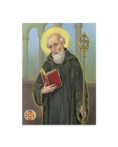 19" x 27" Poster of Saint Benedict