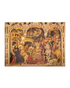 19" x 27" Gentile da Fabriano: Adoration of the Magi Poster