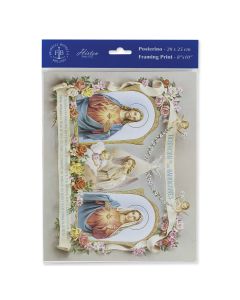 8" x 10" Baby Room Blessing in Spanish Print  (sold in inc. of 3)