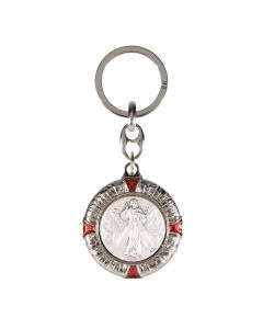 Divine Mercy Medal Keychain