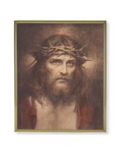 8" x 10" Gold Plaque Frame with a Chambers: Ecce Homo Print
