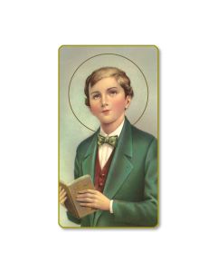 Saint Dominic Savio Holy Card