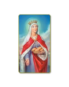 Saint Elizabeth of Hungary Holy Card