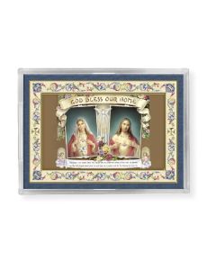 God Bless Our Home Magnetic-Easel Frame