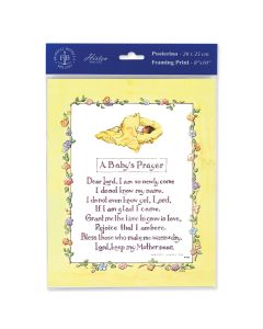 8" x 10" Baby Prayer Print (sold in inc. of 3)