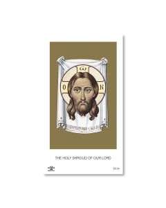 The Holy Shroud of Our Lord Holy Card