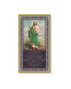 Saint Jude Plaque with Prayer
