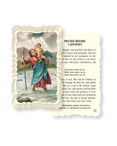 St. Christopher Holy Card