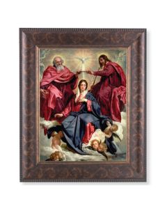 11 1/4" x 13 1/4" Art Deco Frame with an 8" x 10" The Crowning of Mary Print