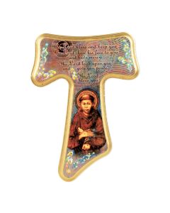 12" Tau St Francis Cross