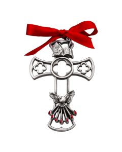 Holy Spirit Confirmation Genuine Pewter Cross
