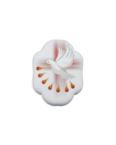 Magnetic Resin Statuette of Confirmation with Doves 