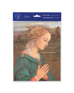 8" x 10" Lippi: Madonna Print  (sold in inc. of 3)