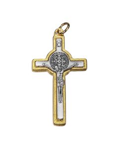 4cm Gold St. Benedict Crucifix 