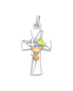 2 1/2" R.C.I.A. Cross with Epoxied Symbolism