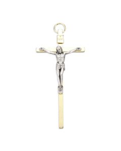 3 1/2" Gold Tone Crucifix
