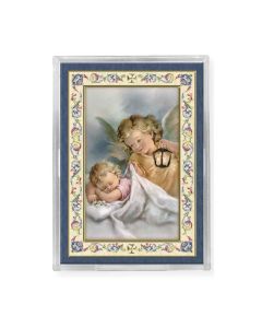 Guardian Angel with Lantern Magnetic-Easel Frame