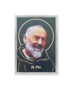 Saint Pio Magnetic-Easel Frame