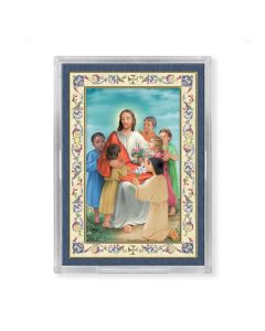 Jesus with Children Magnetic-Easel Frame