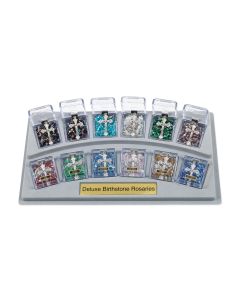 245 Series Birthstone Rosary Display - LIMIT one per customer.