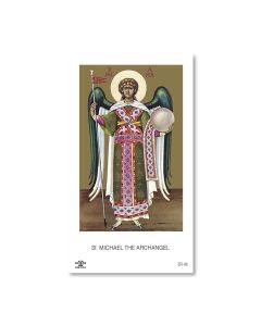 Saint Michael The Archangel Holy Card