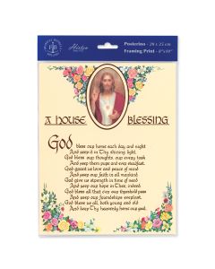 8" x 10" A House Blessing Print  (sold in inc. of 3)