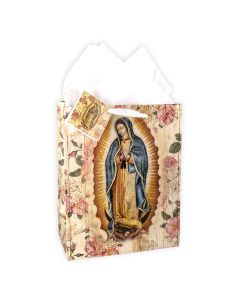 Our Lady of Guadalupe Small Gift Bag with Tissue (Inc. of 10)