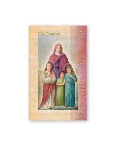 Biography of Saint Sophia, Faith Hope and Love