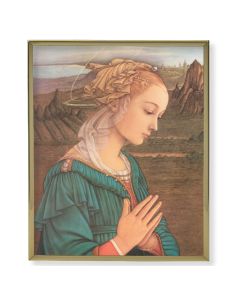 8" x 10" Gold Plaque Frame with a Lippi: Madonna Print