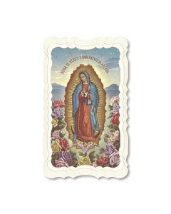 Our Lady of Guadalupe Holy Card