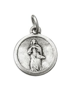 15mm Round Our Lady of Assumption Medal