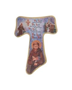 5" Franciscan Tau Wooden Cross
