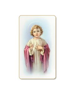 Child Jesus Holy Card