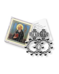 Saint Benedict Finger Rosary -P65