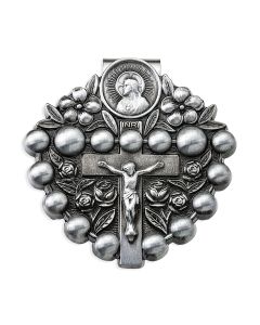 Rosary Auto Visor Clip (Sold in Inc. of 3)
