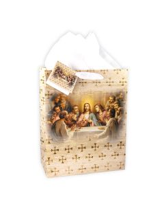 Last Supper Small Gift Bag with Tissue (Inc. of 10)