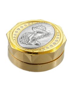 Communion Gold and Silver Tone Keepsake Box