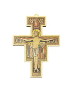 San Damiano Wooden Wall Cross