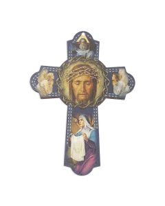 Holy Face of Jesus Wooden Wall Cross