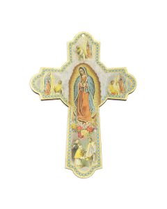 Our Lady of Guadalupe Wooden Wall Cross