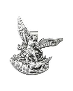 Saint Michael Auto Visor Clip (Sold in Inc. of 3)
