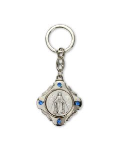 Our Lady of Grace Medal Keychain