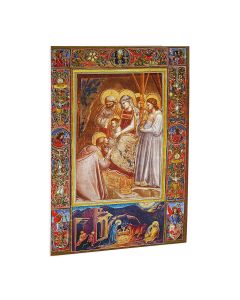 Christmas Card (10 pk) Features Gold Stamping on the Front and Gold Stamped Message on Inside