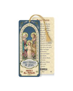 Holy Family Laminated Bookmark