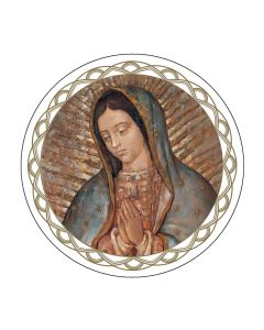 3" Our Lady of Guadalupe Auto Window Sticker