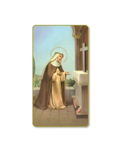 Saint Rose of Lima Holy Card