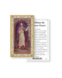 Saint William Holy Card