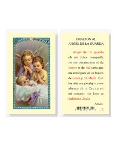 Angel de la Guarda -dos Angels Holy Card